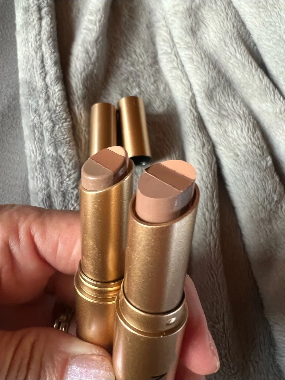 MSMEESHU & SVSk 2 Three Color Eyeshadow Sticks, new in box